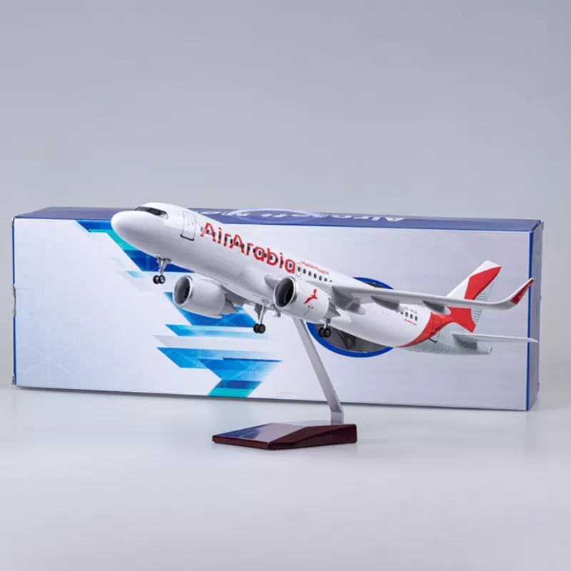 Home Office Pay - 1/80 대형 에어 아라비아 A320 비행기
