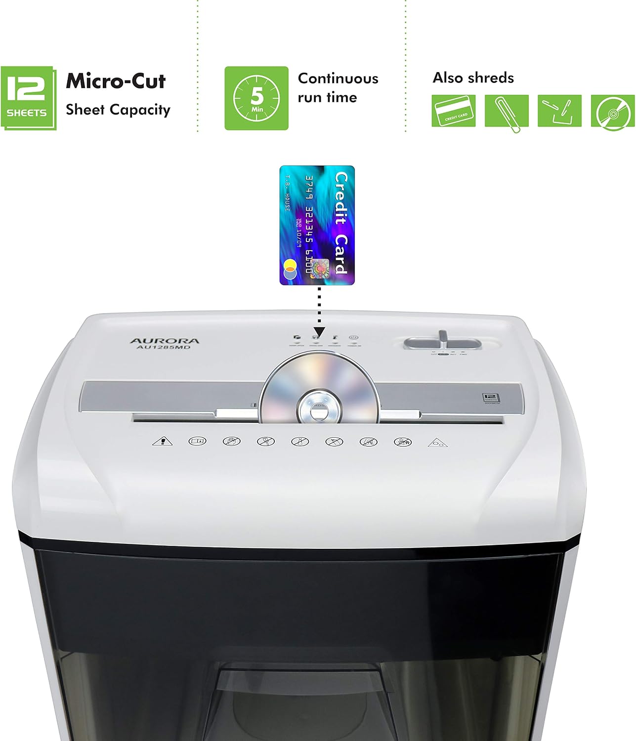 컴팩트 데스크탑 고보안 12매 마이크로 컷 종이 CD  - Paper Shredder Micro 리뷰 및 가격