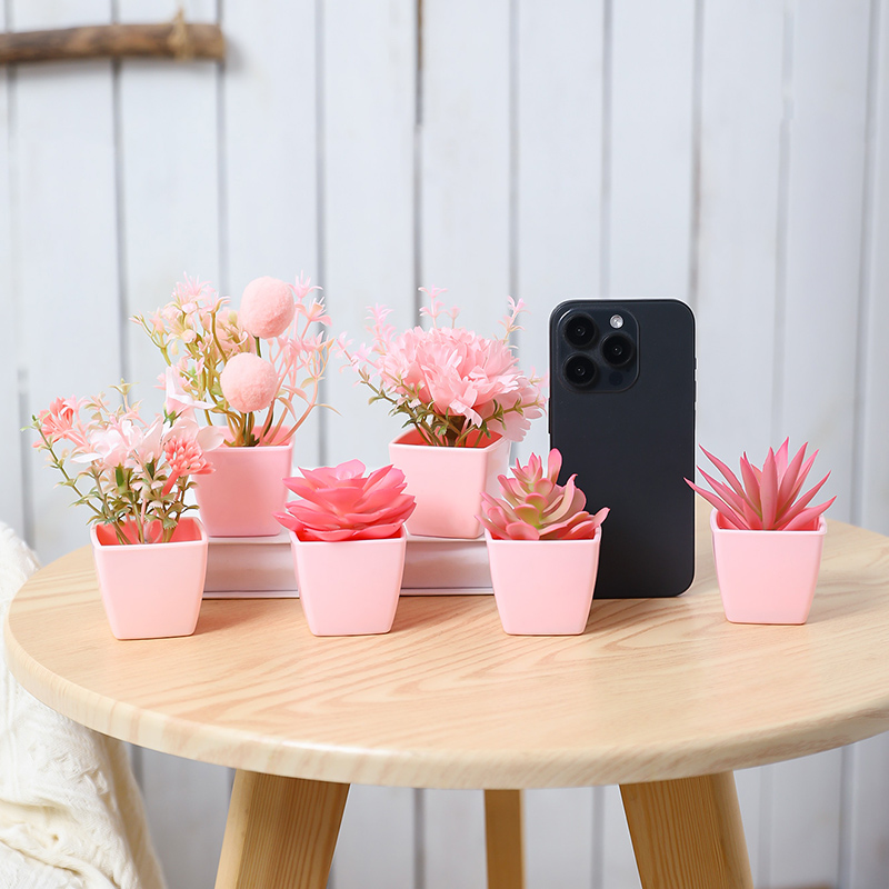 6개 미니 인조 화분 식물: 사무실 책상, 호텔, 레스 - Plant Desk Mini 리뷰 및 가격