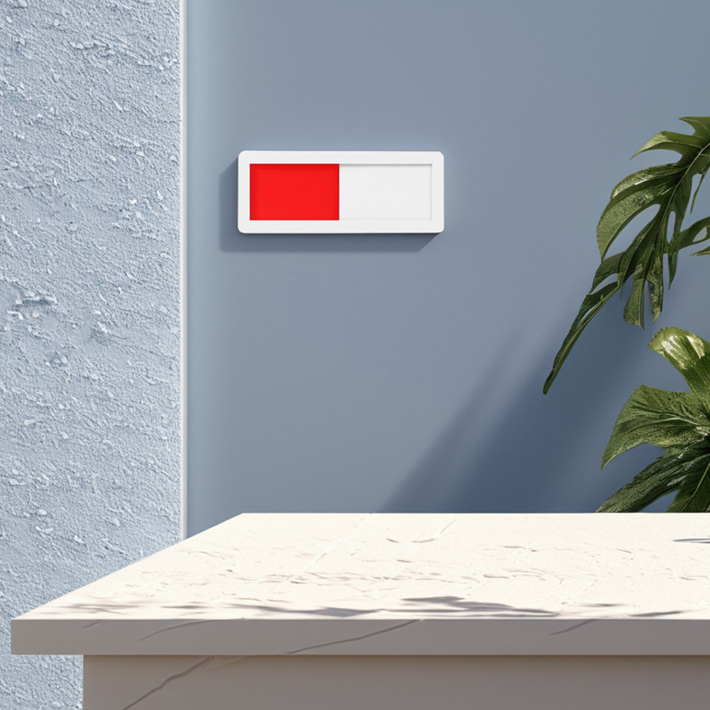 5Pcs DIY 슬라이딩 개인 정보 보호 문 표지판 화 - Home Office Vacantes 리뷰 및 가격