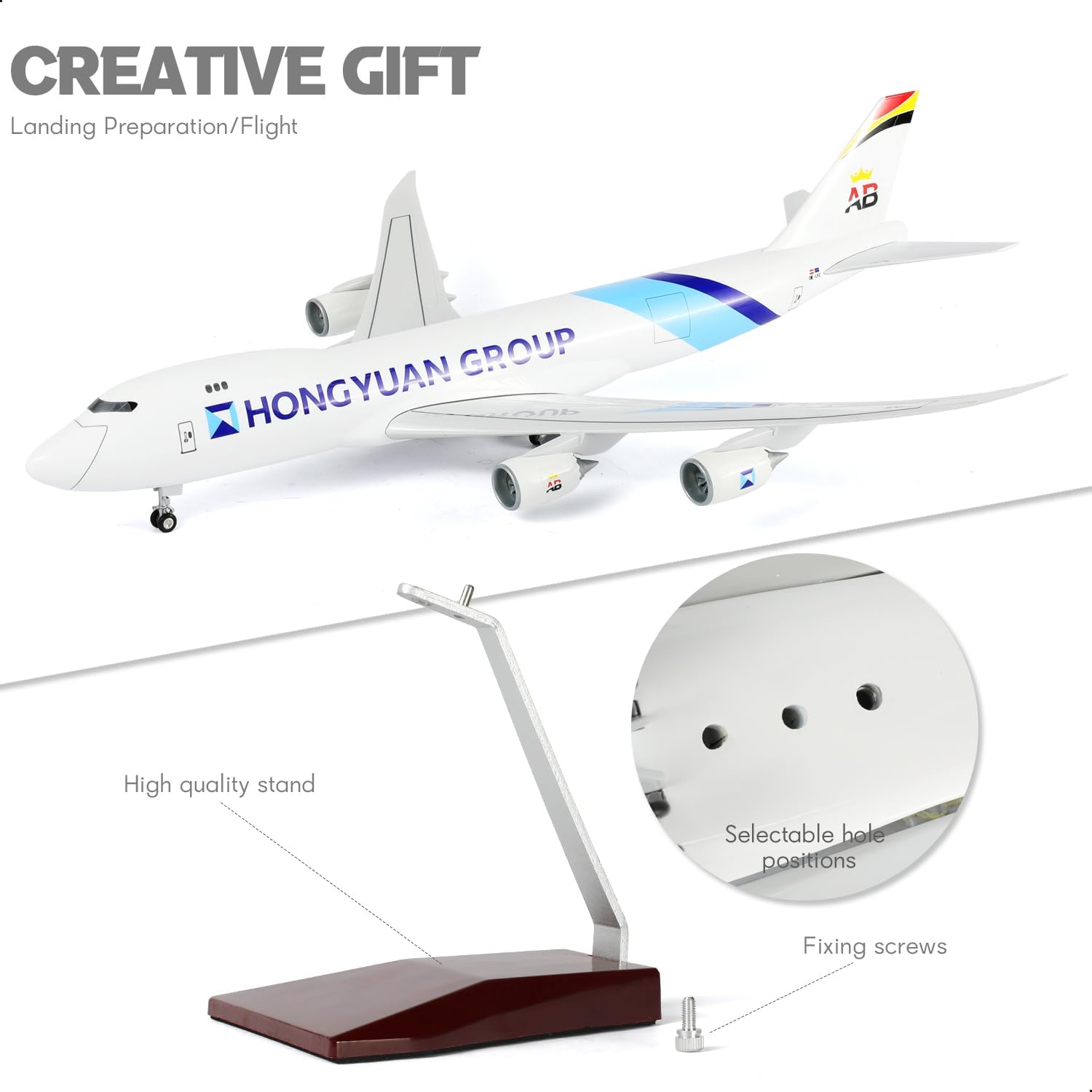 1/160 대형 벨기에 B747 화물용 레진 비행기 모 - Home Office Pay 리뷰 및 가격