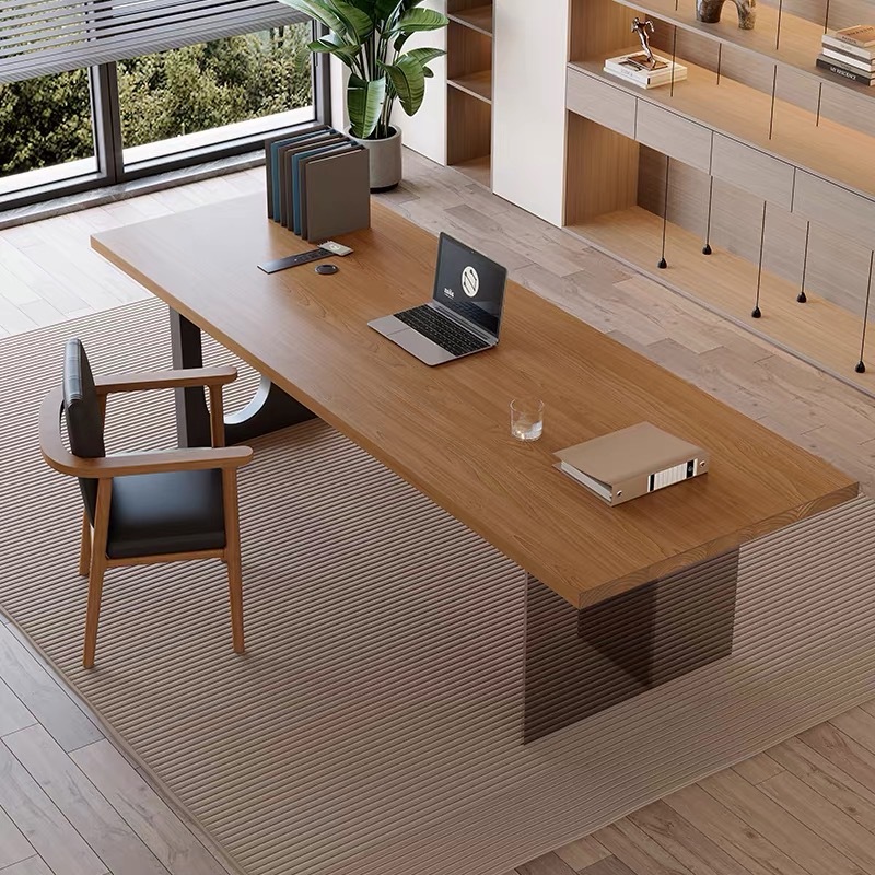 이탈리아 아크릴 플로팅 목재 사무실 책상 현대적인 심플 - Home Office Living Room 리뷰 및 가격