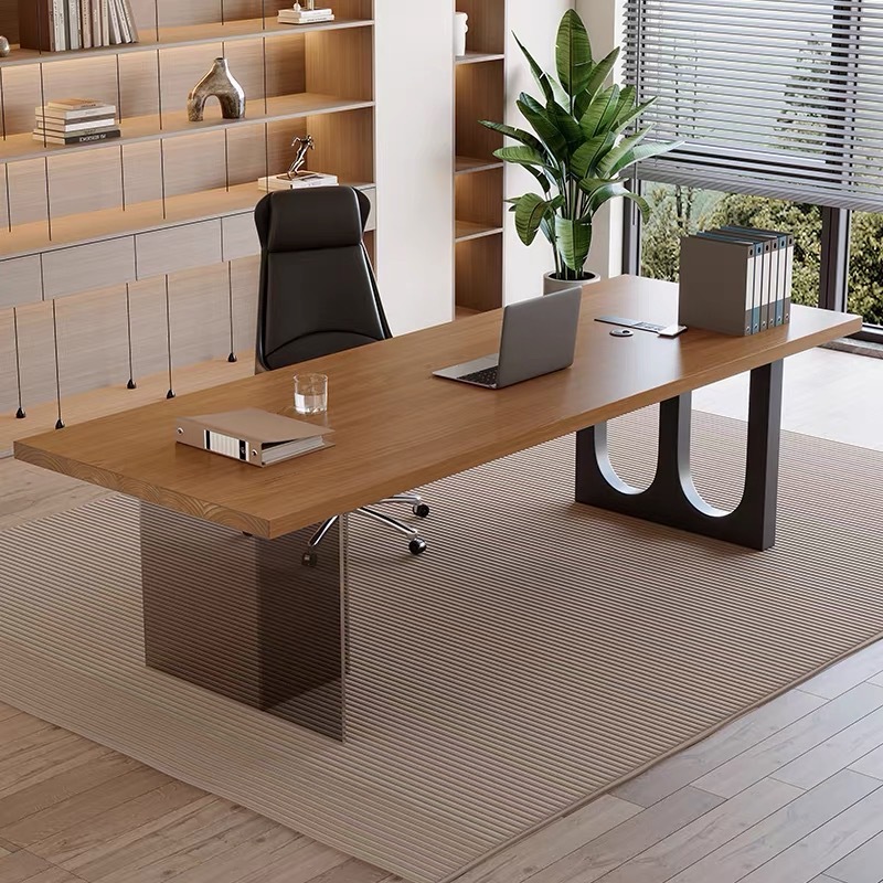 이탈리아 아크릴 플로팅 목재 사무실 책상 현대적인 심플 - Home Office Living Room 리뷰 및 가격