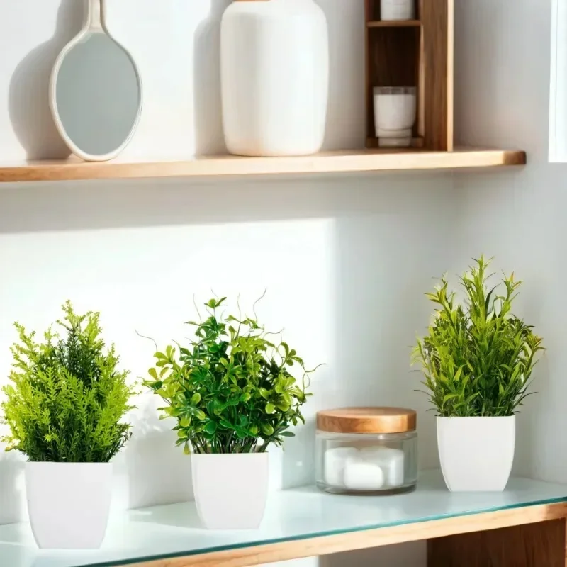 실물 같은 인조 화분 식물, 가정 및 사무실 장식용 미 - Plant Desk Mini 리뷰 및 가격